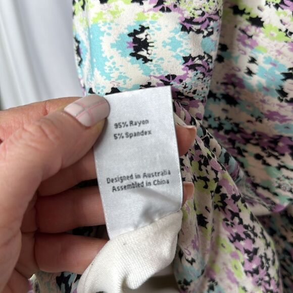 Talulah Sky Full Of Stars Short Sleeve Bodycon Dress. Size Medium. - Picture 8 of 10